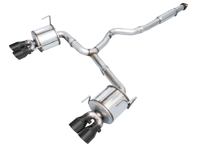 Subaru WRX Performance Exhaust - AWE Tuning - Cat Back Touring - Diamond Black - `22-`27